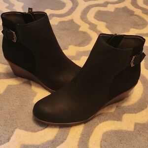 NWT Dr Scholls Noelle Black Ankle Boots size 11
